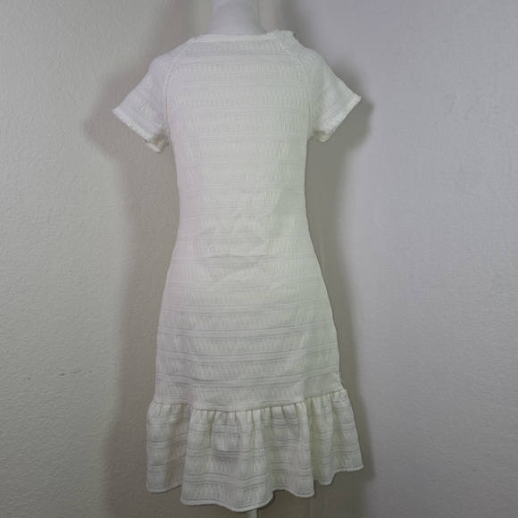 Free People Cream Knit Mini Dress - Picture 4 of 12
